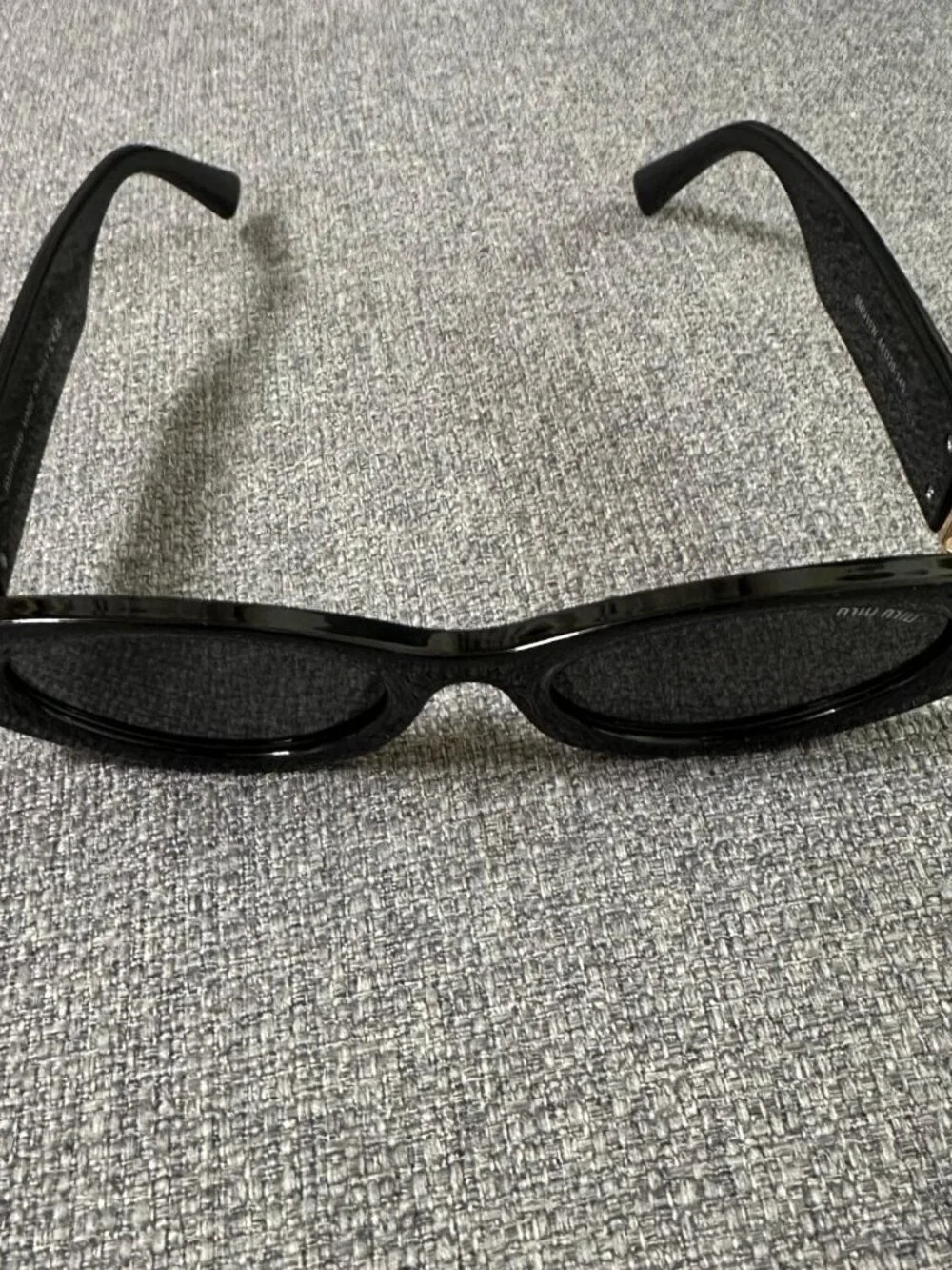 Black Miu Miu Sunglasses